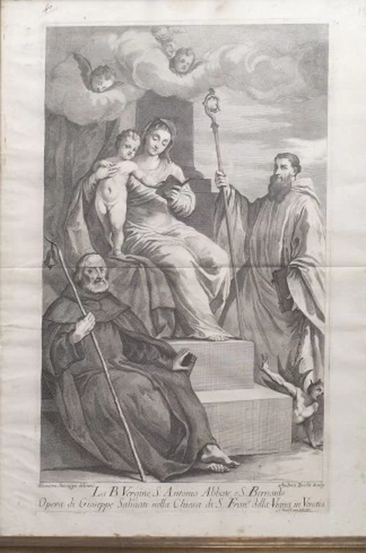 Madonna con Gesù Bambino Sant'Antonio